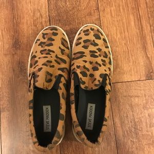Steve Madden Cheetah Slip-Ons